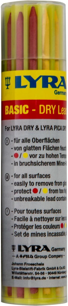 Fila Šerdelių papildymo rinkinys (12 vnt.) LYRA DRY BASIS