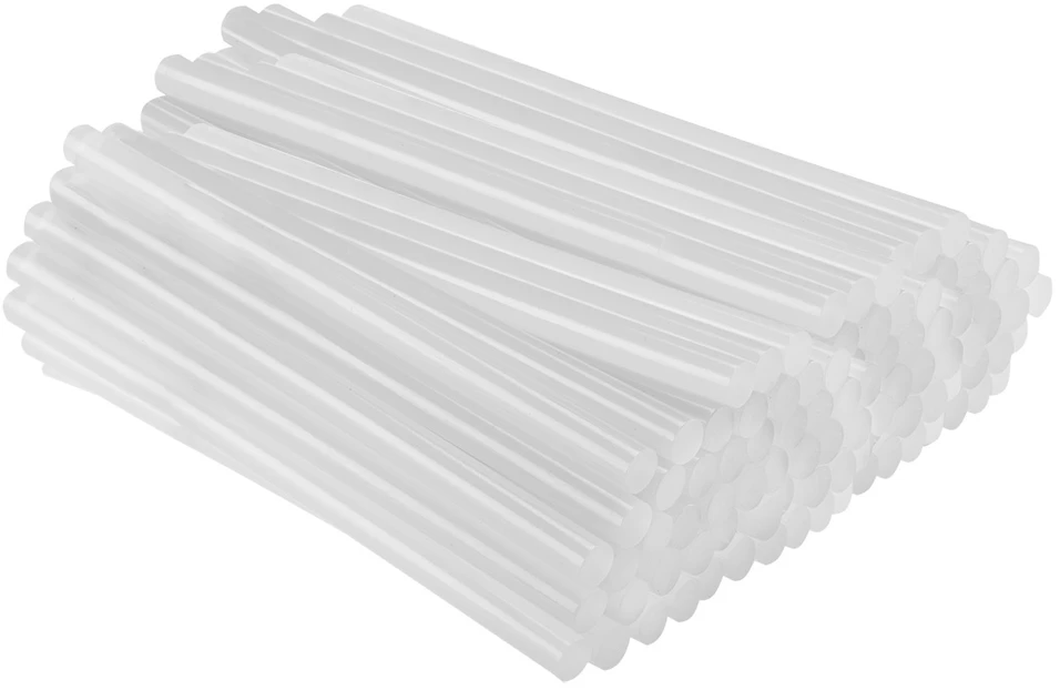 Top Tools Wkłady Klijų lazdelės 11 mm, skaidrios, 100 vnt.