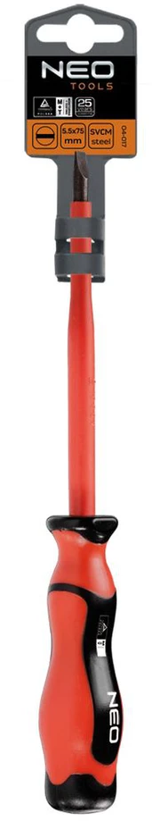 Wkrętak 1000 V „Phillips“ atsuktuvas, PH0 x 3 x 60 mm