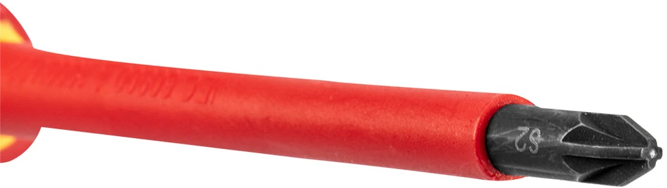 Wkrętak Kryžminis atsuktuvas 1000 V, PZ2 x 100 mm, S2