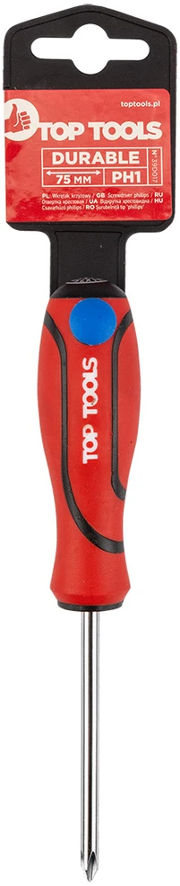 Top Tools Wkrętak Kryžminis atsuktuvas PH1 x 75 mm