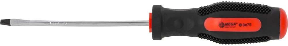 Mega Wkrętak Plokščias atsuktuvas 3 x 75 mm, „ežiuko“ formos CV