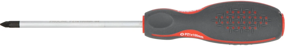 Wkrętak Pozidriv atsuktuvas pz1x100mm, s2, minkštas lietimui, proline