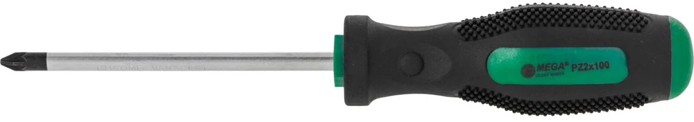 Mega Wkrętak Pozidriv atsuktuvas pz2 x 100mm, "ežio" formos, cv