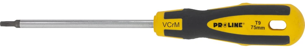 Wkrętak Profesionalus „minkšto prisilietimo“ „Torx“ atsuktuvas t9 * 75 mm, „Proline“