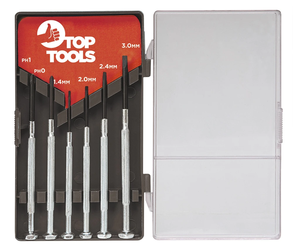 Top Tools Tikslieji atsuktuvai, 6 vnt