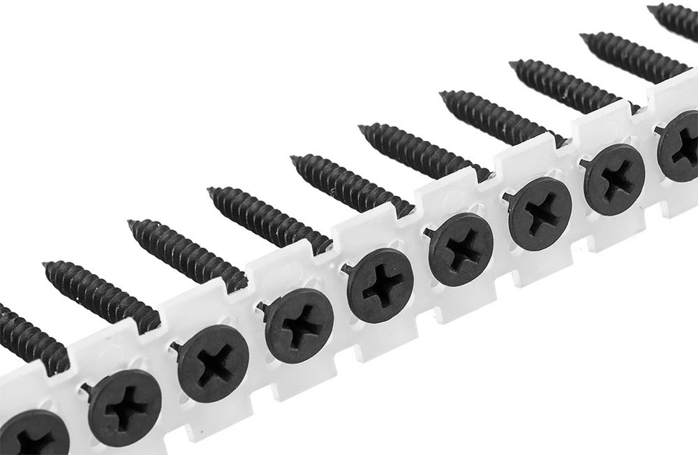 Wkręty Varžtai ant juostos 3,2x25 mm universalūs, skirti 58GE111-AD, 1000 vnt.