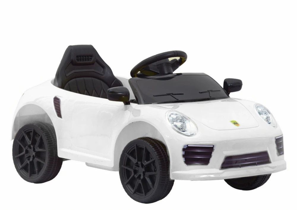 Lean Cars Vienvietis elektromobilis LeanToys WMT-666, baltas