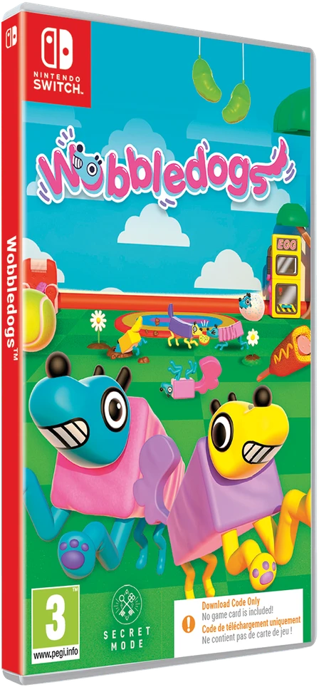 „Wobbledogs“ (kodas dėžutėje) – „Nintendo Switch“