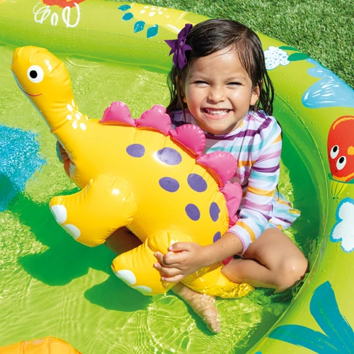 Pripučiamas baseinas (žaidimų aikštelė) INTEX Little Dino Play Center (1.91m x 1.52m x 0.58m)