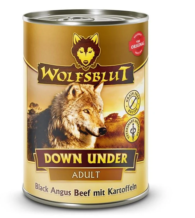 „Wolfsblut“ – Australijoje – šlapias maistas – 395 g.