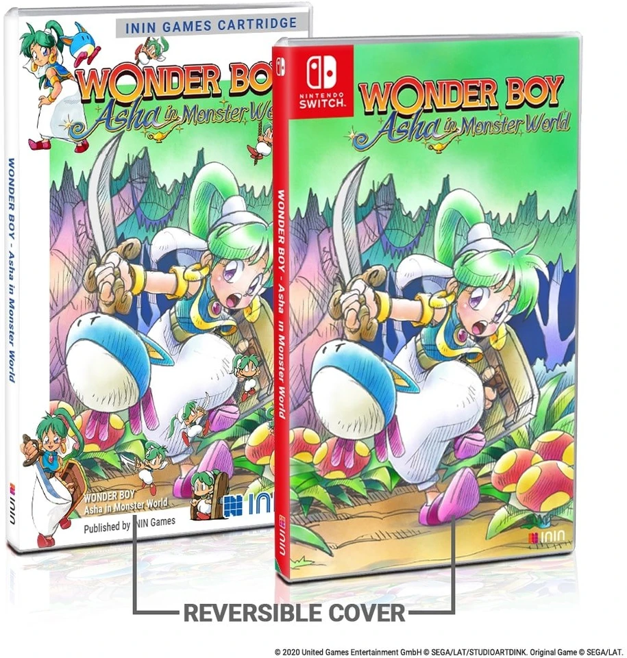 Wonder Boy: Asha in Monsterland Limited Edition – (griežtai riboti žaidimai) – Nintendo Switch