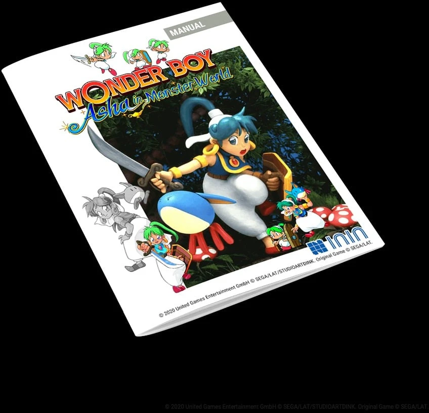 Wonder Boy: Asha in Monsterland Limited Edition – (griežtai riboti žaidimai) – Nintendo Switch