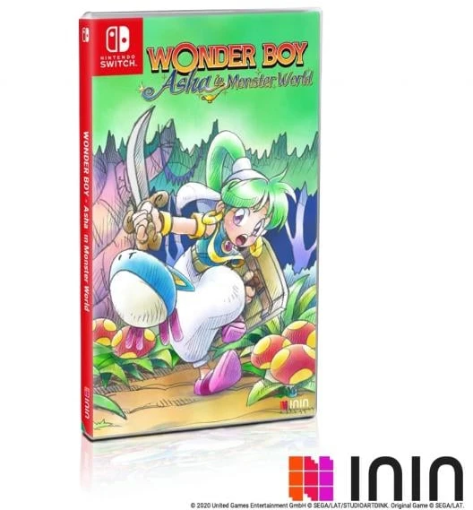 Wonder Boy: Asha in Monsterland Limited Edition – (griežtai riboti žaidimai) – Nintendo Switch