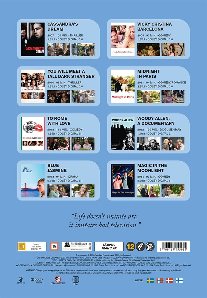 Woody Alleno 2007–2014 m. kolekcija (8 diskų)