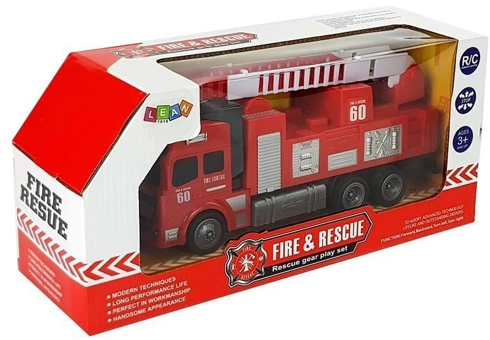 Lean toys R/C nuotoliniu būdu valdomas gaisrinis automobilis