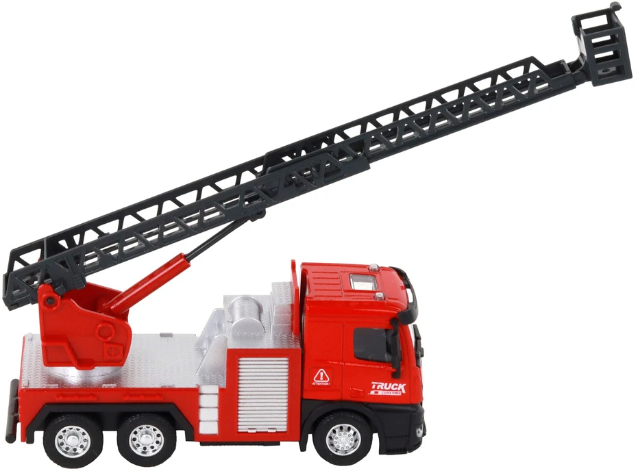 Lean Toys Gaisrinis automobilis su kopėčiomis Leantoys