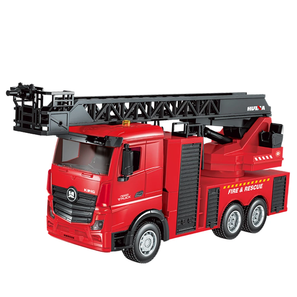 Huina Nuotoliniu būdu valdoma gaisrinė su kopėčiomis HUI NA TOYS 15CH 1:18