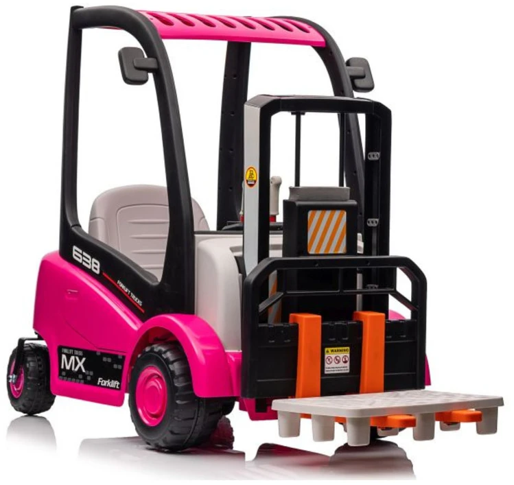 Lean Cars Akumuliatorinis krautuvas XMX638 Rožinis