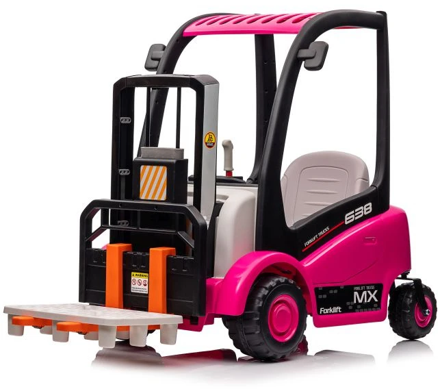 Lean Cars Akumuliatorinis krautuvas XMX638 Rožinis