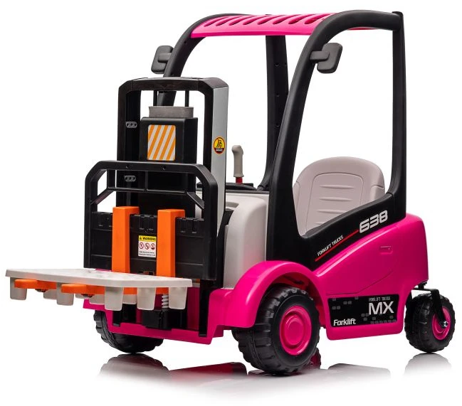 Lean Cars Akumuliatorinis krautuvas XMX638 Rožinis