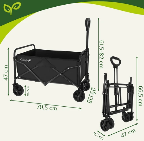 Gardlov garden cart 69x45x49cm
