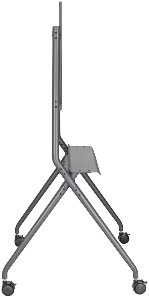 Vežimėlis „Maclean“ televizoriaus vežimėlis, mobilus televizoriaus laikiklis / pakaba biurui, 50–86 colių, 120 kg, MC-977