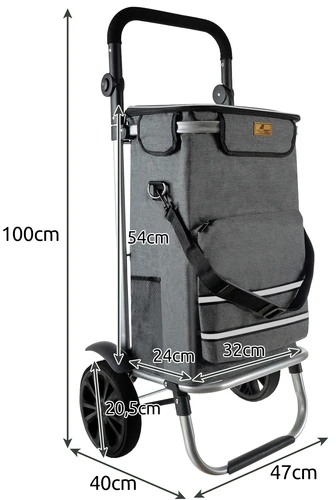 Žiūronai Gardlov 23187 sulankstomas transportavimo vežimėlis