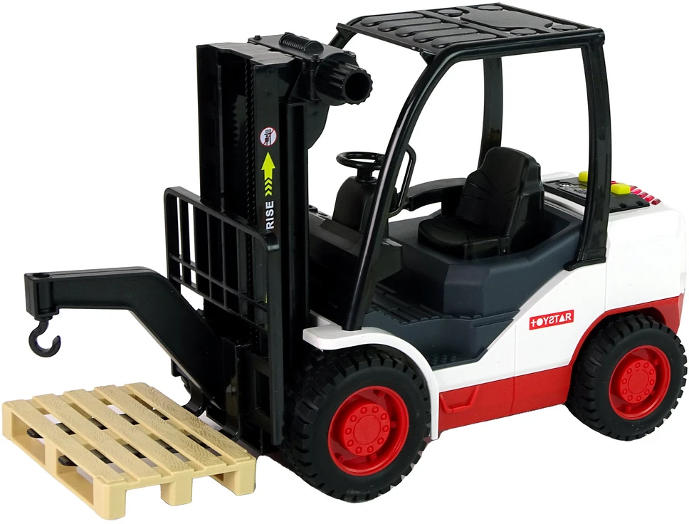 Žaislinis šakinis krautuvas Lean Toys