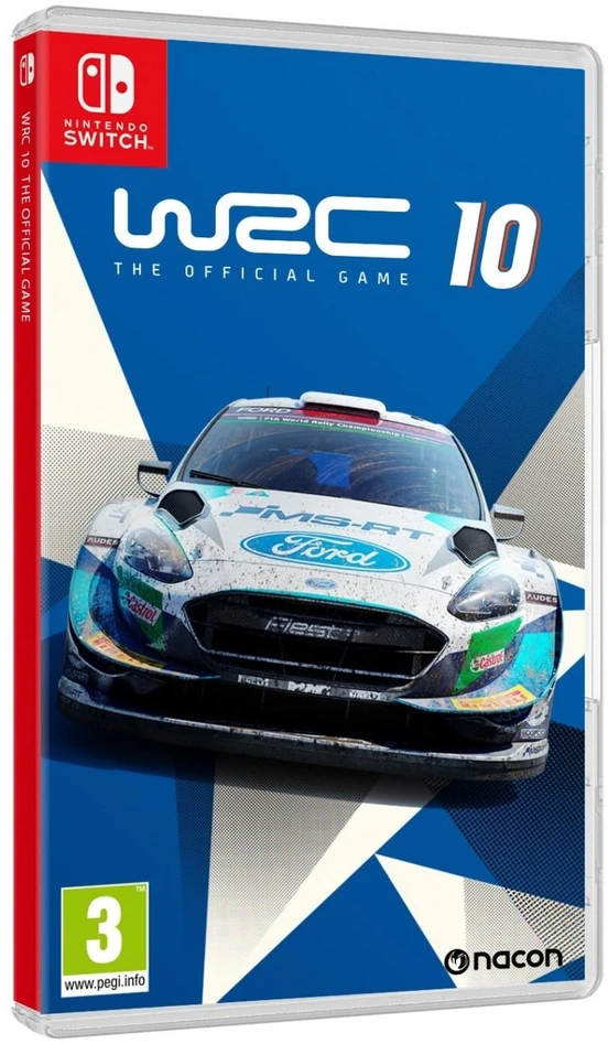 WRC 10 (kodas dėžutėje) – „Nintendo Switch“