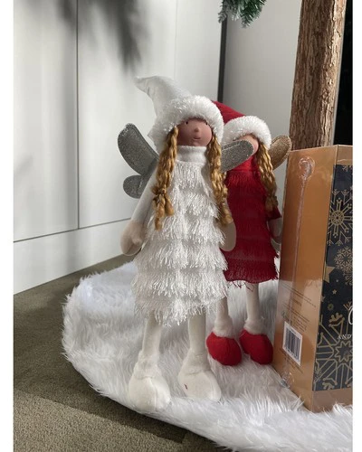 Fairy - Christmas figurine baltas Ruhhy 22342