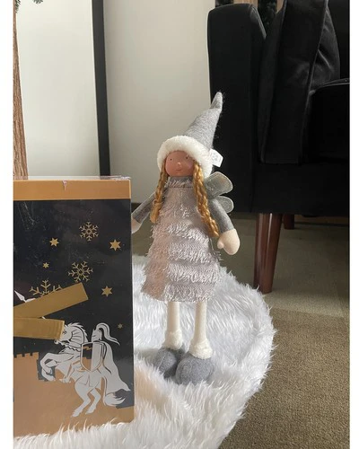 Fairy - Christmas figurine pilka Ruhhy 22343
