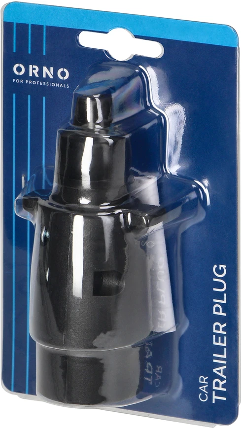 Orno Wtyczka Priekabos kištukas, plastikinis, 7 kontaktų, 12/24V