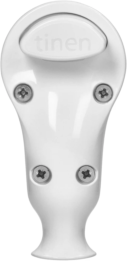 Wtyczka Uni-Schuko kampinis kištukas su išmetimo mechanizmu 16A/250V, baltas