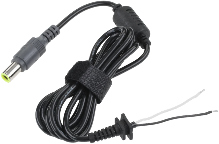 Rebel Cabletech Maitinimo kabelis 1.5m su kištuku DC 7.9/5.4mm, tiesus, su feritiniu filtru