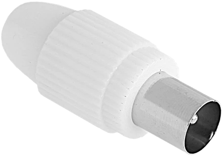Didelis TV antenos kištukas Cabletech, baltas