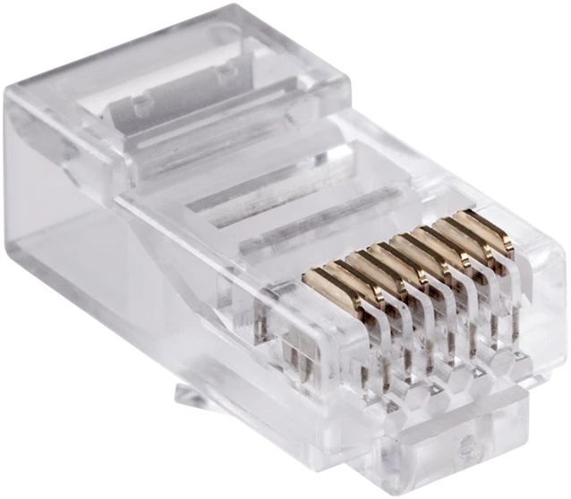 Wtyk RJ45 kištukas 8P 8C (laidas) CAT 6