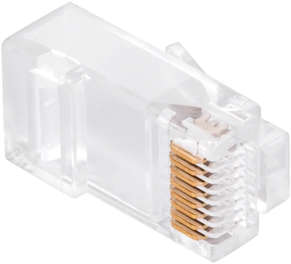 Wtyk Telefono kištukas. RJ45 8P 8C (laidas) per CAT.6E