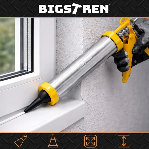 Bigstren Bigstretch 600ml Silicone Caulking Gun