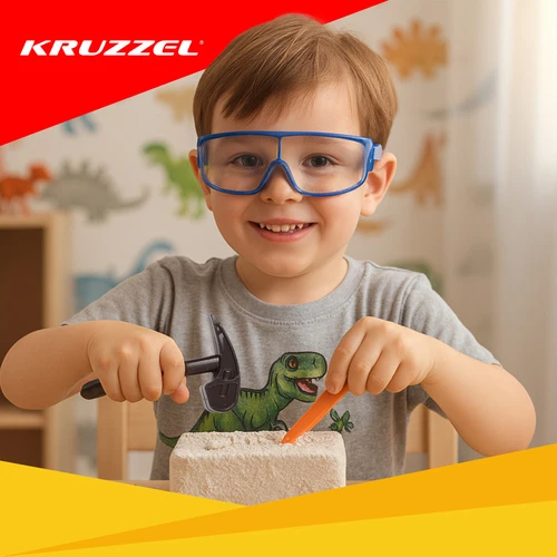 Dėlionė Dinozaurų kasinėjimų rinkinys vaikams Kruzzel su 6 modeliais