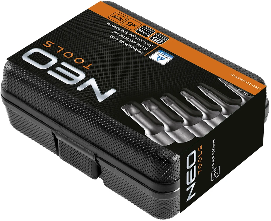 Neo Tools Varžtų rinkinys Neo 09-605, 6 vnt.