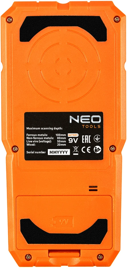 Neo Tools Laidų ieškiklis NEO 75-250 3 in 1: metalo, laidų ir medienos detektorius
