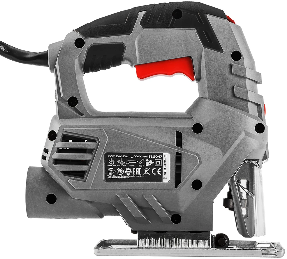 Siaurapjūklis Graphite 58G047; 450 W