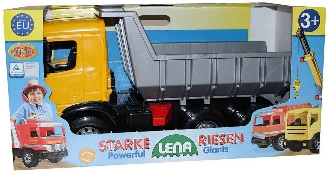 Žaislinis savivartis LENA Mercedes Arocs, 63 cm, 3+