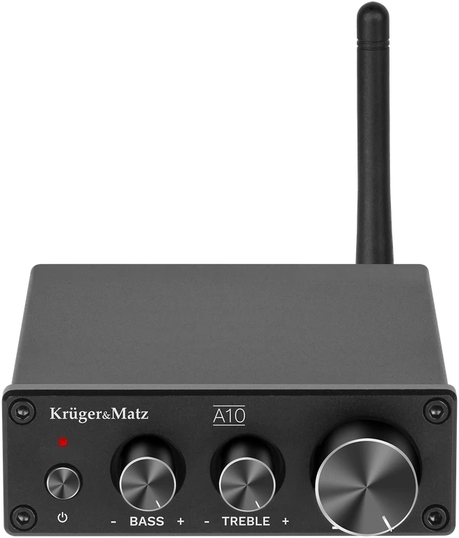 Stiprintuvas Kruger & Matz stereo stiprintuvo modelis A10