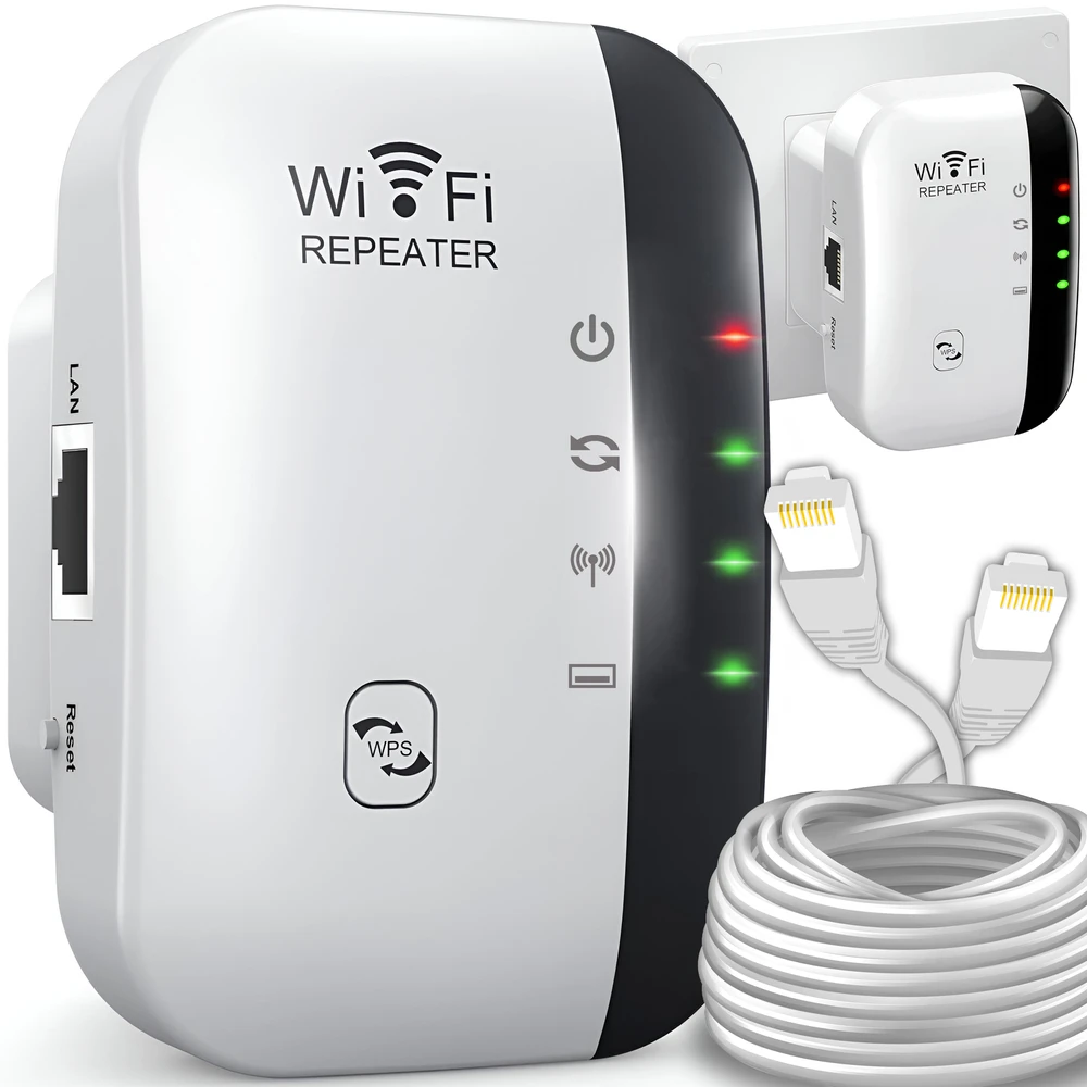 Maršrutizatorius Wzmacniacz Stiprintuvas „Wi-Fi“ signalo stiprintuvas