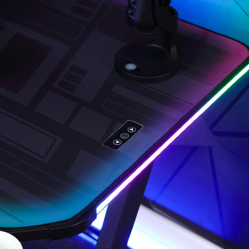 Xrocker „X-Rocker“ – „Lumio“ žaidimų stalas su RGB „Neo Motion“ +