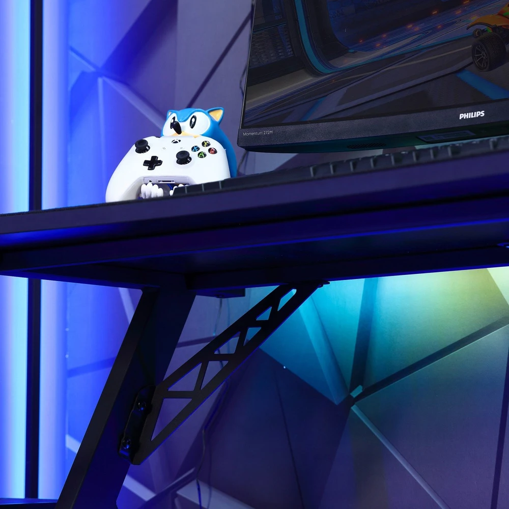 Xrocker „X-Rocker“ – „Lumio“ žaidimų stalas su RGB „Neo Motion“ +