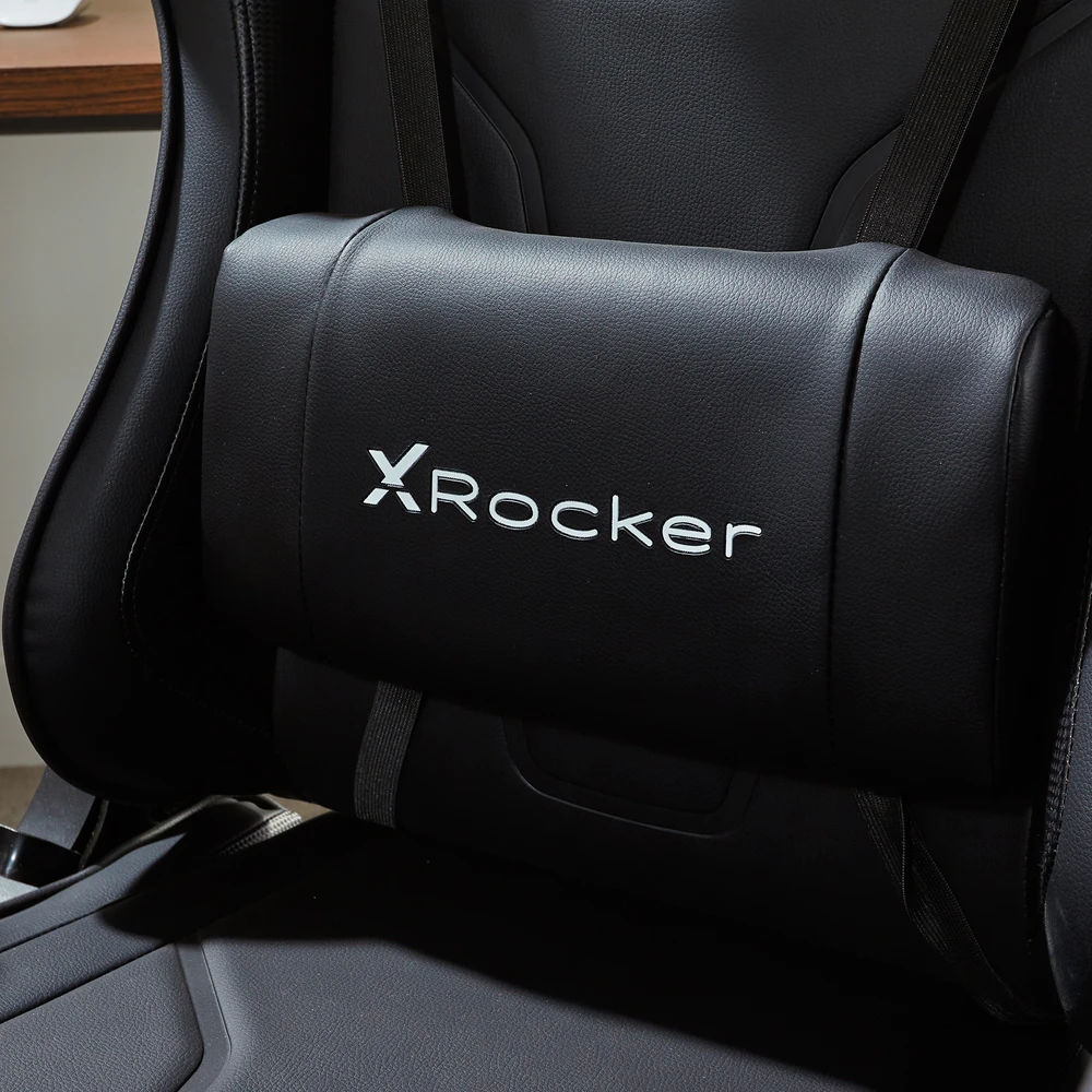X Rocker „XROCKER AGILITY SPORT ESPORT“ kompiuterinė biuro žaidimų kėdė – juodos anglies spalvos