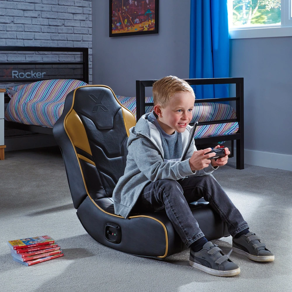 X Rocker „XROCKER SHADOW 2.0“ GRINDŲ ROCKER – JUODA/AUKSINIS